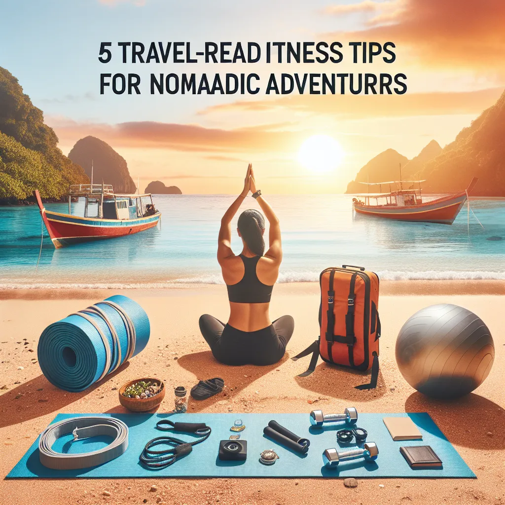 Embark on Your Fitness Journey: 5 Travel-Ready Fitness Tips for Nomadic Adventurers