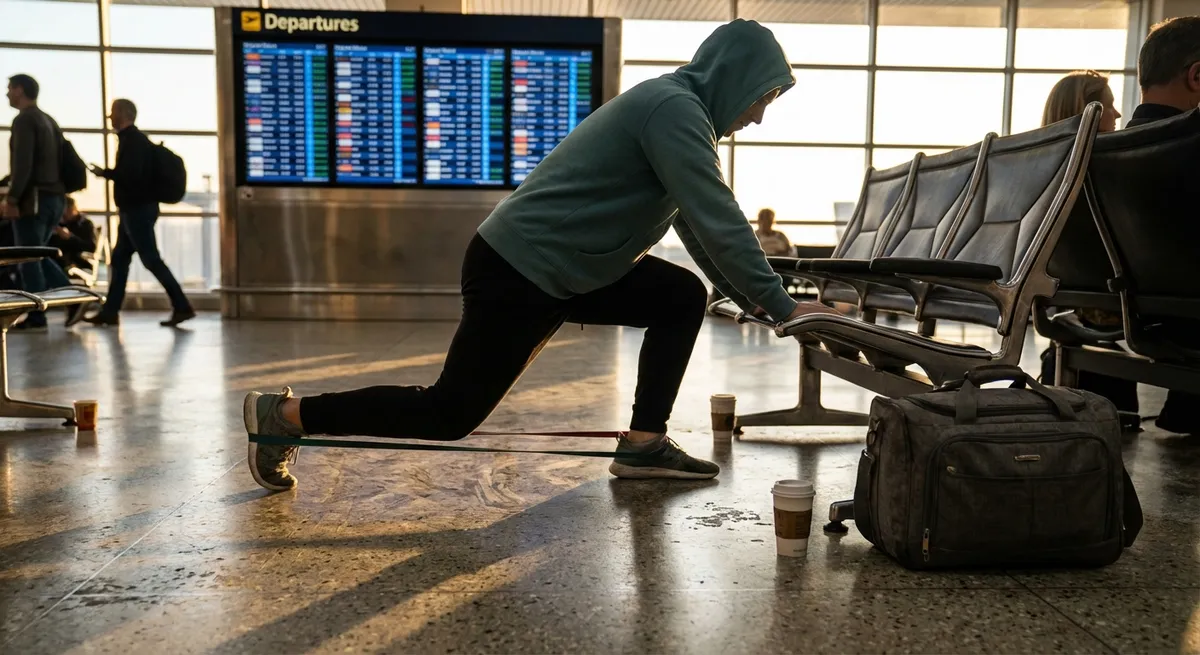 Kinetic Nomad: Training Your Body Between Boarding Calls