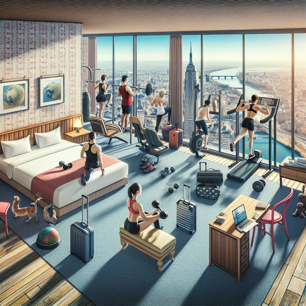 Thrive Globally: 5 Ingenious Fitness Strategies for the Roaming Adventurer