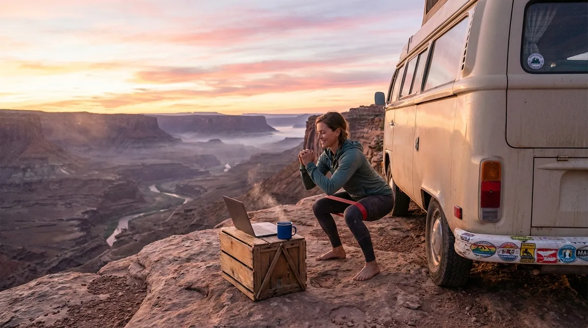 Wild Circuits: Training Your Nomad Body in Any Time Zone