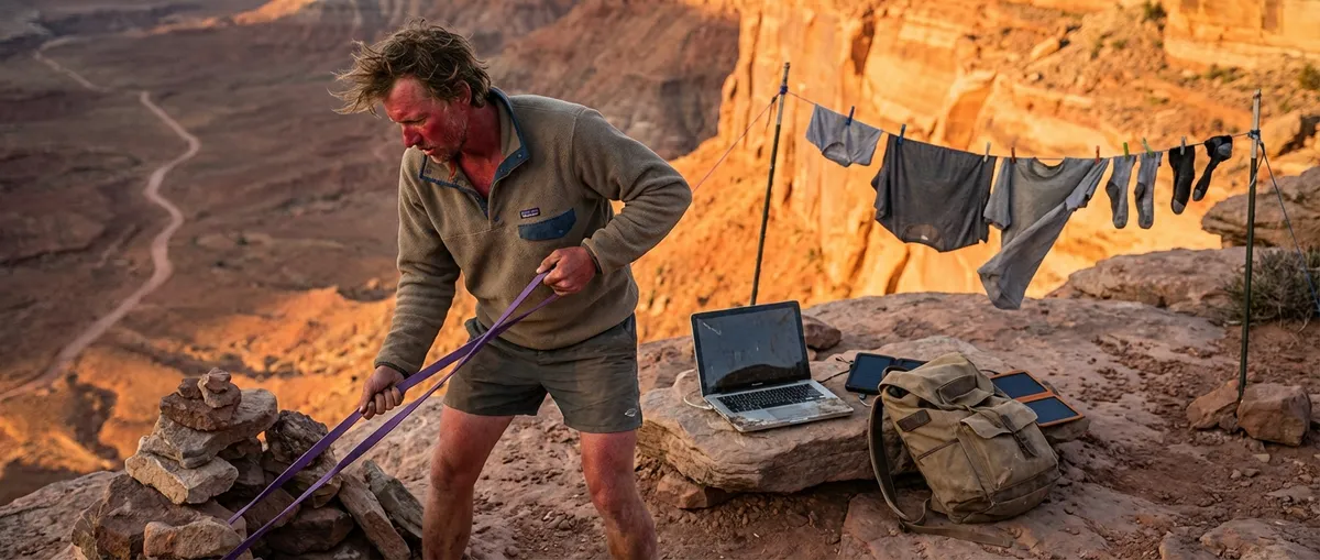 Trail-Hardened Nomad: Staying Strong When Your Address Keeps Changing