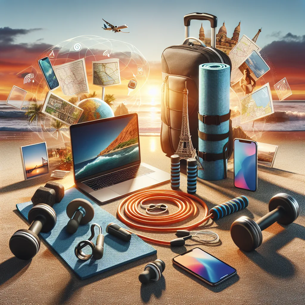 Journey to Fitness: 5 Essential Travel Workout Essentials for Digital Nomads
