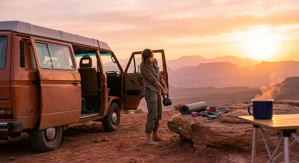 Moving Camp, Strong Body: Nomad Health Tactics for Life on the Road