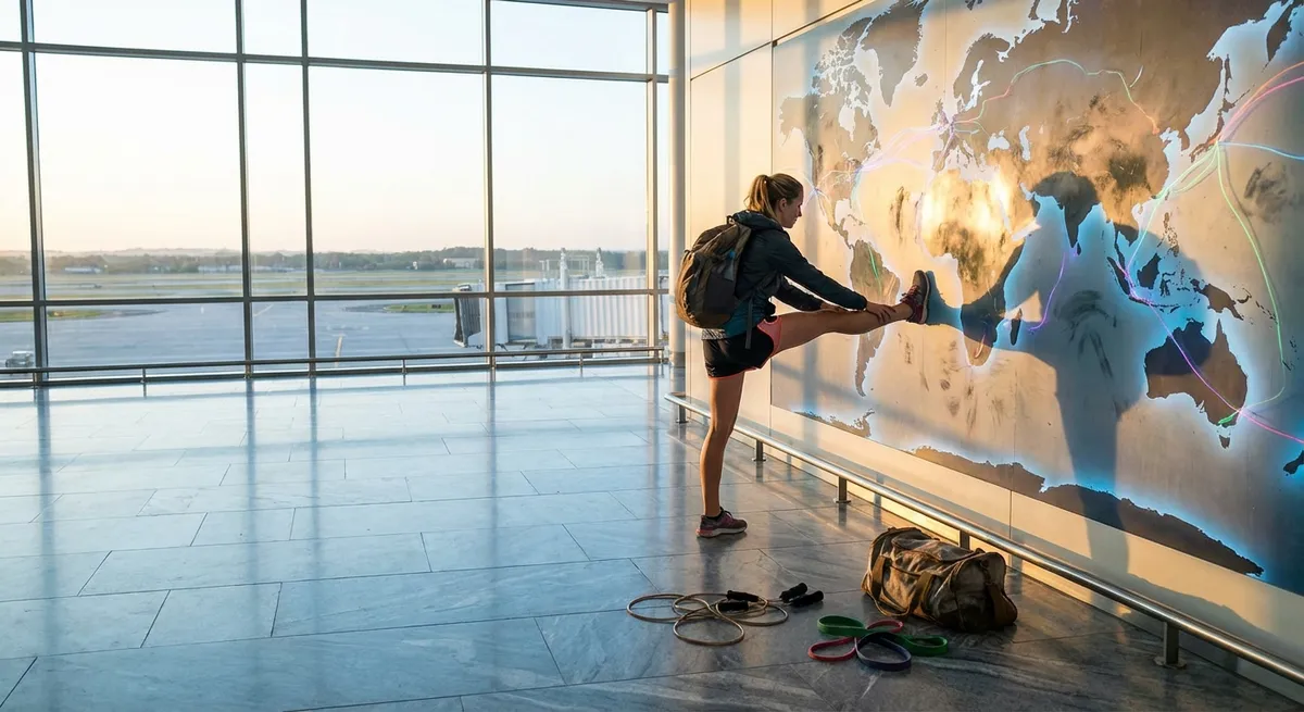 Road Warrior Sweat Map: Training Your Way Across the Globe