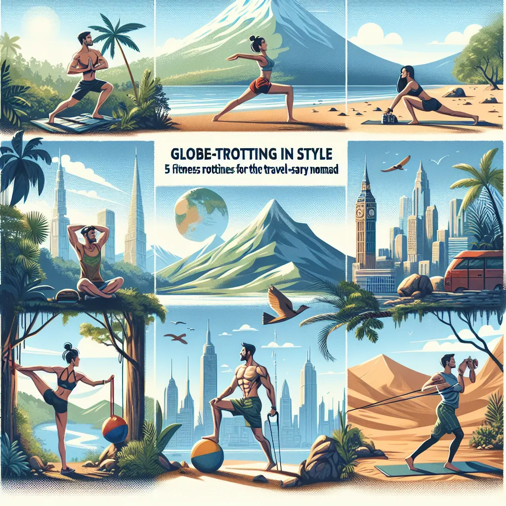 Globe-Trotting In Style: 5 Kickass Fitness Routines for the Travel-Savvy Nomad
