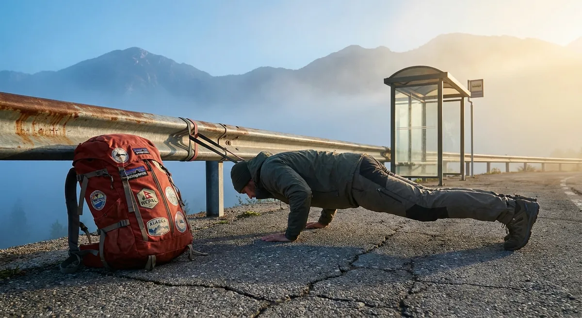 Roam Strong: Travel Workouts for Life Lived Out of a Backpack