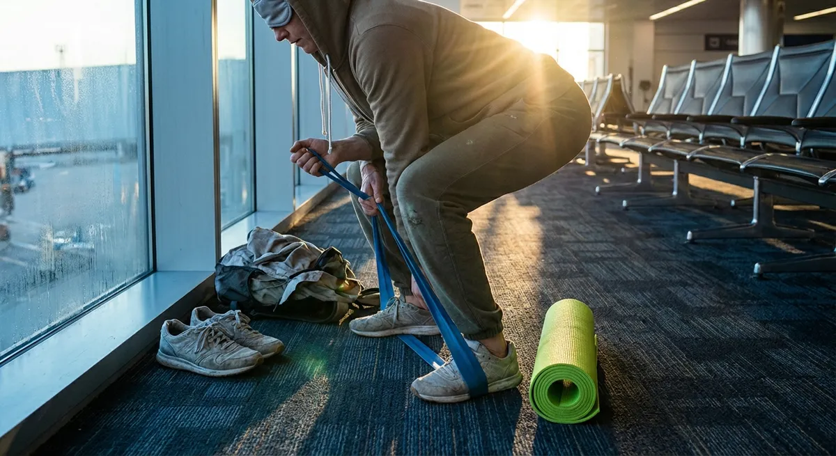 Jet Lagged, Still Jacked: Travel Workouts that Actually Happen