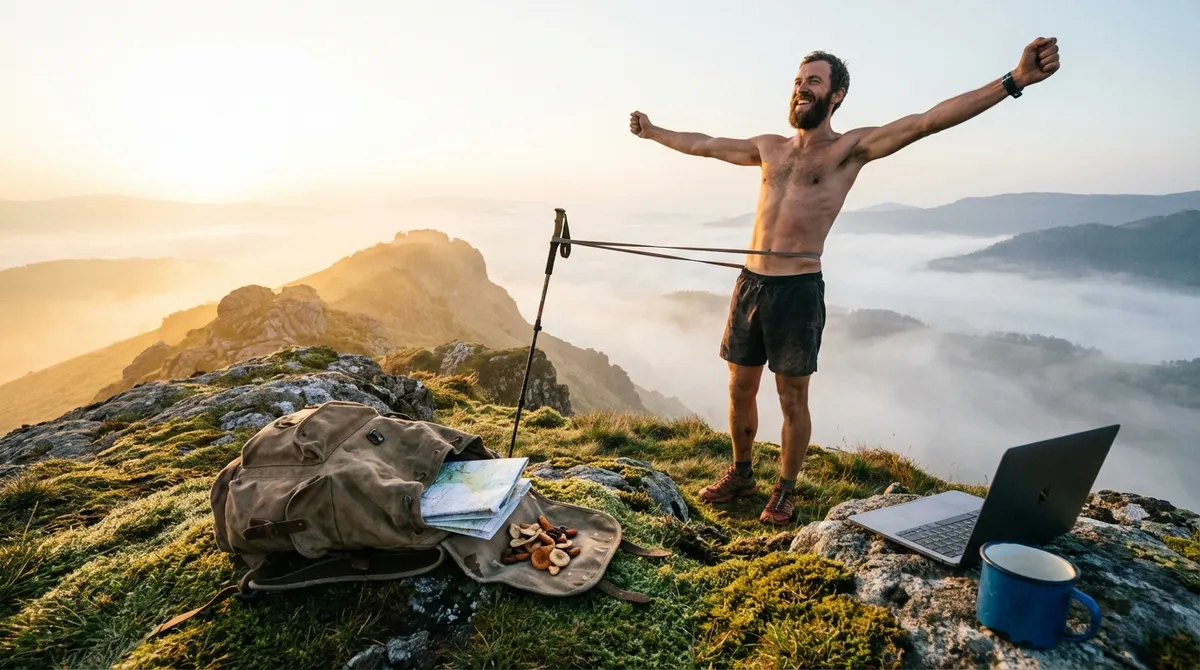 Trail-Tested Health: Staying Strong When Your Office Is Everywhere