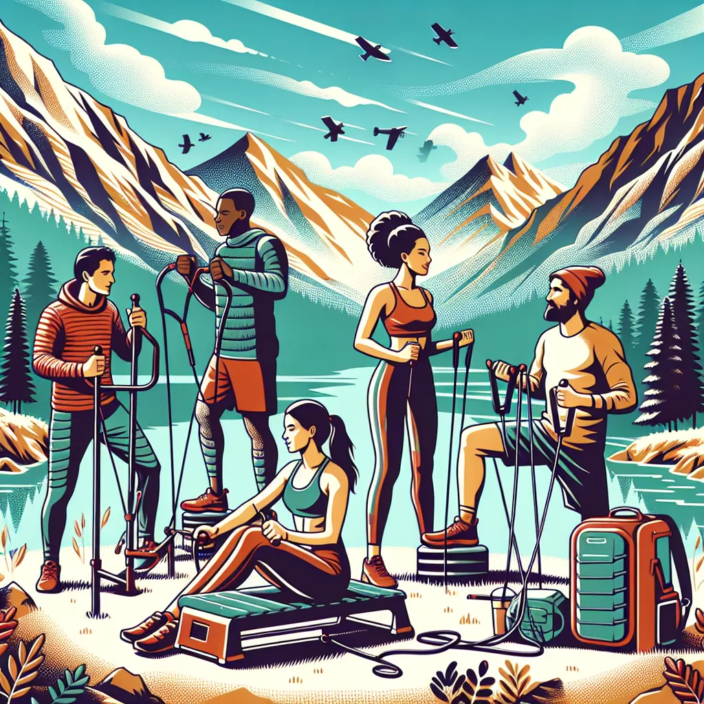 The Adventurer's Guide to Staying Fit: 5 Portable Solutions for Every Nomad