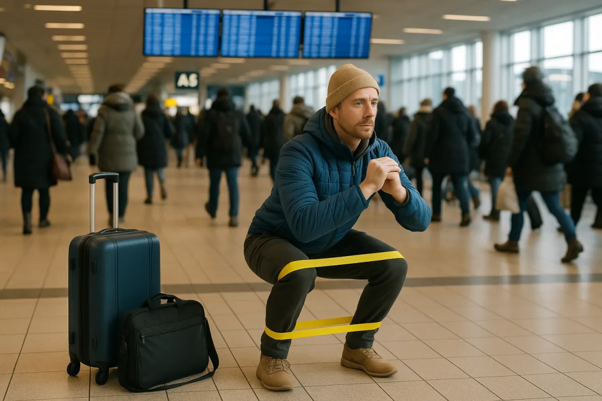 Surviving Holiday Airport Chaos With Gear You Can Actually Work Out With