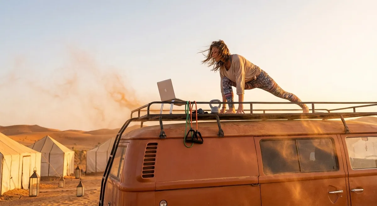 Wild Circuit: Staying Fit When Your Zip Code Won’t Sit Still