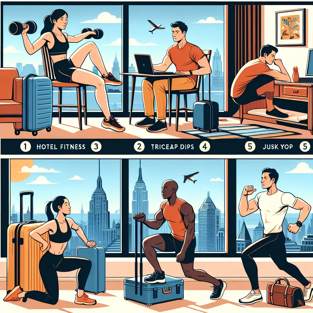 Nomadic Fitness Quest: 5 Innovative Hotel Workout Strategies for the Traveling Adventurer