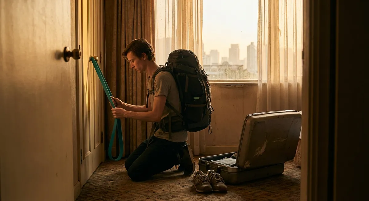 Room-Key Resistance: Hotel Fitness Hacks for Nomads in Motion