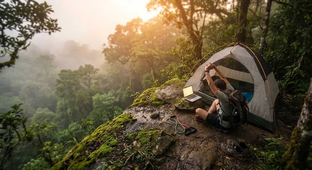 Wild-Card Wellness: Building Trail-Proof Health as a Digital Nomad