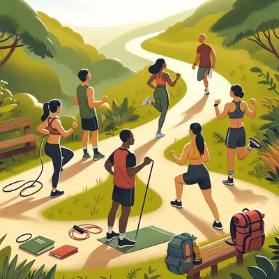 Blaze Your Fitness Trail: 5 Dynamic Workouts for Nomads on the Move