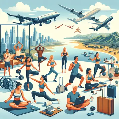 Stay Fit on the Fly: The Ultimate Guide to Fitness for Jet-Setters and Digital Nomads