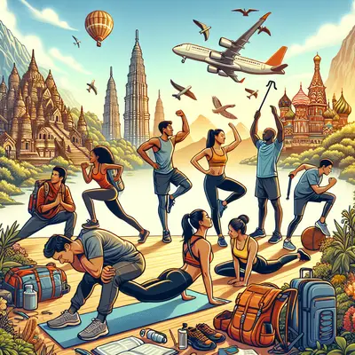 Navigating Fitness Globetrotting: 5 Essential Travel Workout Hacks for the Roaming Adventurer