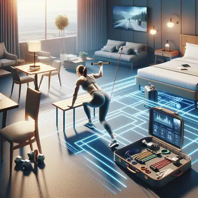 The Nomadic Warrior's Guide: Transforming Hotel Spaces into Fitness Zones