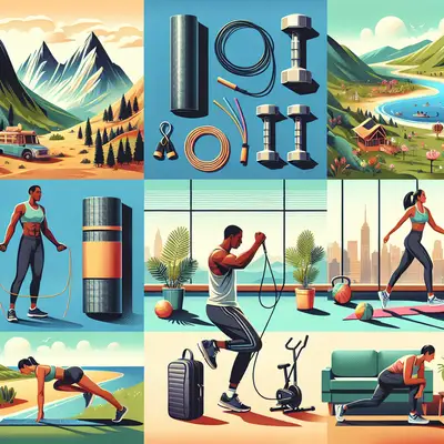 Adventure-Ready Fitness: 5 Essential Portable Workout Wonders for the On-The-Go Lifestyle