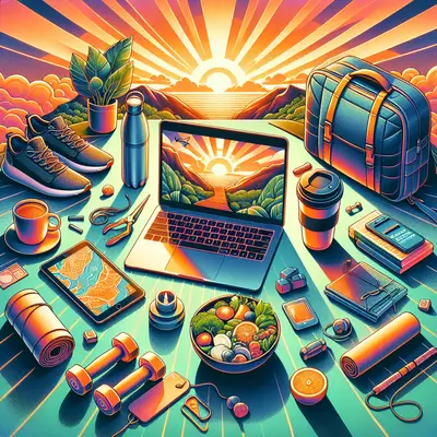 Exploring Fit: 5 Essential Health Tips for the Intrepid Digital Nomad