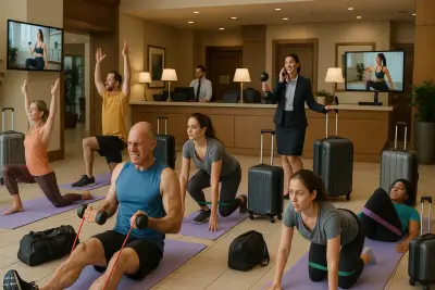 From Living Room to Lobby Gym: How Home Workout Trends Just Crashed Your Next Hotel Stay